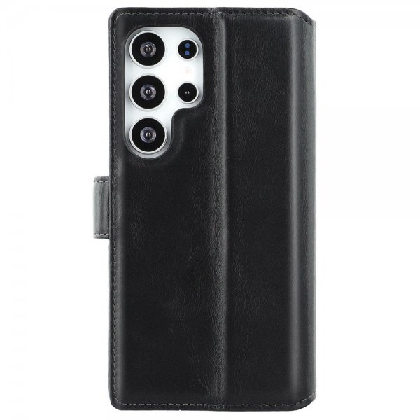 Nordic Covers Samsung Galaxy S25 Ultra Cover Essential Leather Raven Black