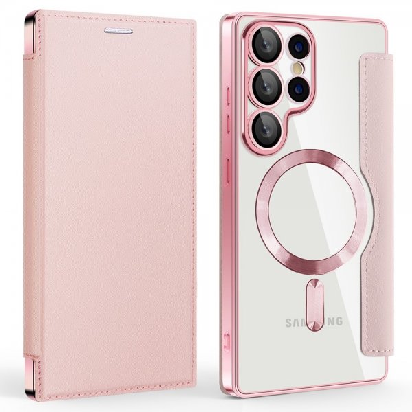 Samsung Galaxy S25 Ultra Cover MagSafe Rosa