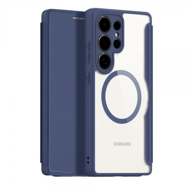 Dux Ducis Samsung Galaxy S25 Ultra Cover Skin X Pro Series MagSafe Blå
