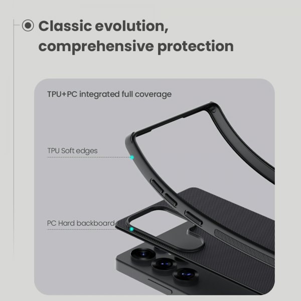 Nillkin Samsung Galaxy S25 Ultra Cover Super Frosted Shield Pro MagSafe Sort