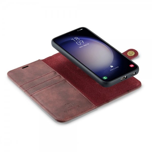 Dg.Ming Samsung Galaxy S26 Etui med Aftagelig Skal Rød