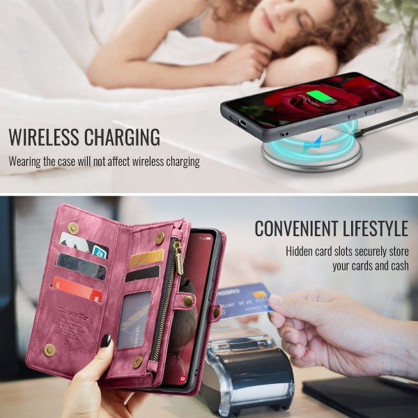 CaseMe Samsung Galaxy S26 Plus Cover 008 Series Aftageligt Cover Rød