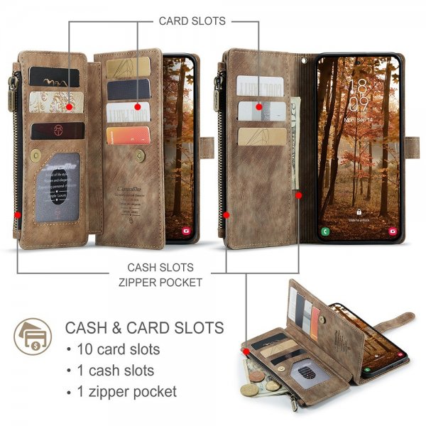 CaseMe Samsung Galaxy S26 Plus Cover C30 Series Brun