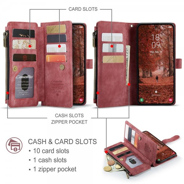 CaseMe Samsung Galaxy S26 Plus Cover C30 Series Rød
