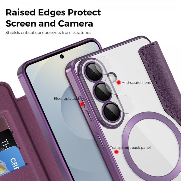 Samsung Galaxy S26 Plus Cover MagSafe Lilla