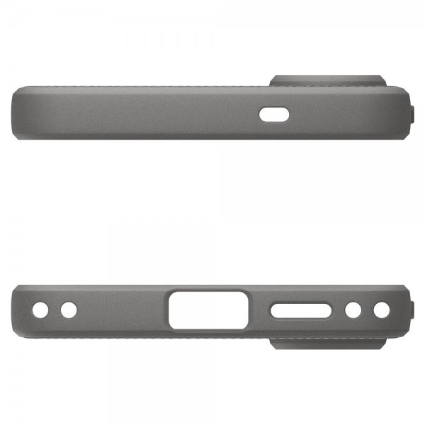Spigen Samsung Galaxy S26 Plus Cover Liquid Air MagFit Marble Gray