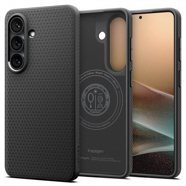 Spigen Samsung Galaxy S26 Plus Cover Liquid Air MagFit Matte Black