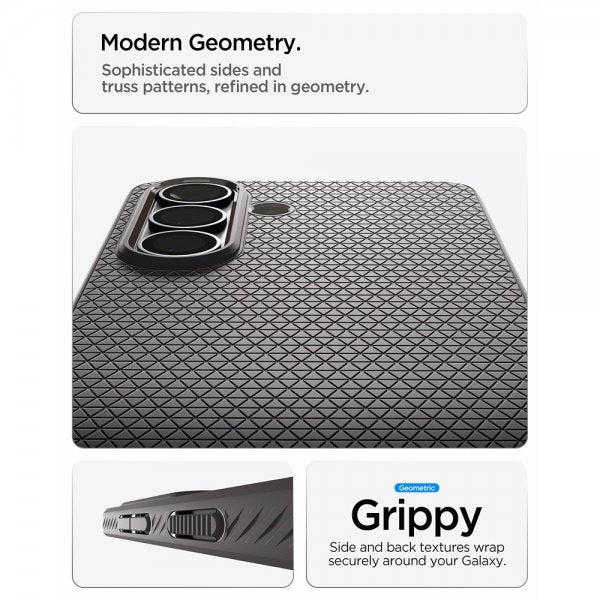 Spigen Samsung Galaxy S26 Plus Cover Liquid Air Marble Gray