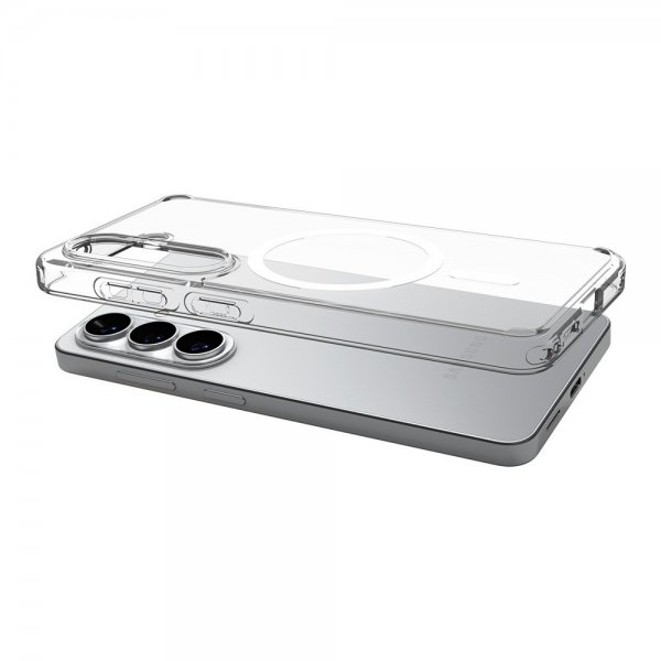 Spigen Samsung Galaxy S26 Cover Ultra Hybrid MagFit Clear White