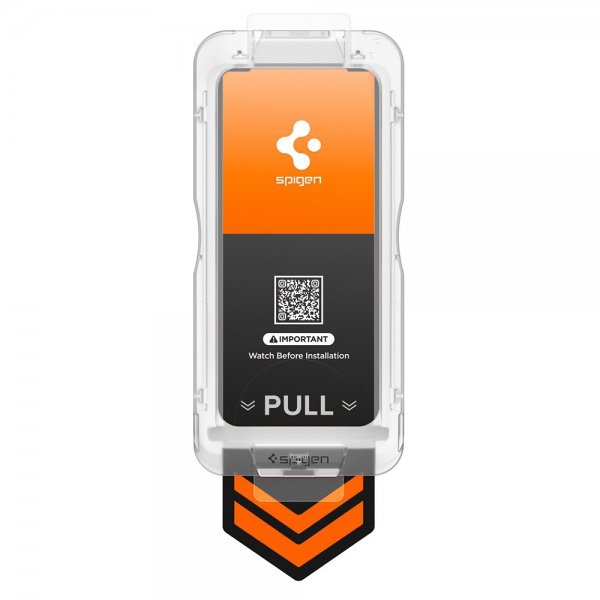 Spigen Samsung Galaxy S26 Skærmbeskyttelse GLAS.tR EZ Fit Pro Privacy 2-pak