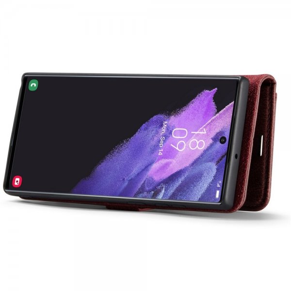 Dg.Ming Samsung Galaxy S26 Ultra Etui med Aftageligt Cover Rød