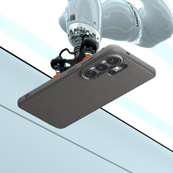 Spigen Samsung Galaxy S26 Ultra Cover Liquid Air MagFit Marble Gray