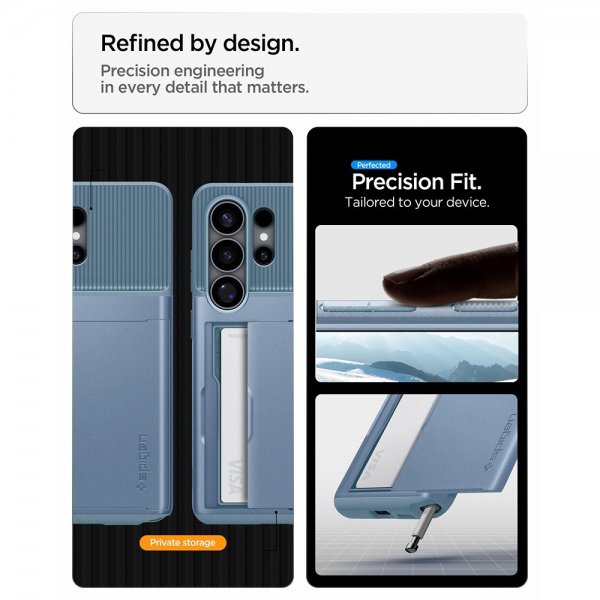 Spigen Samsung Galaxy S26 Ultra Cover Slim Armor CS Lyseblå