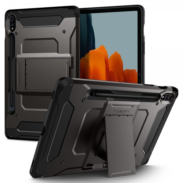 Spigen Samsung Galaxy S7/Galaxy Tab S8 Cover Tough Armor Pro Gunmetal