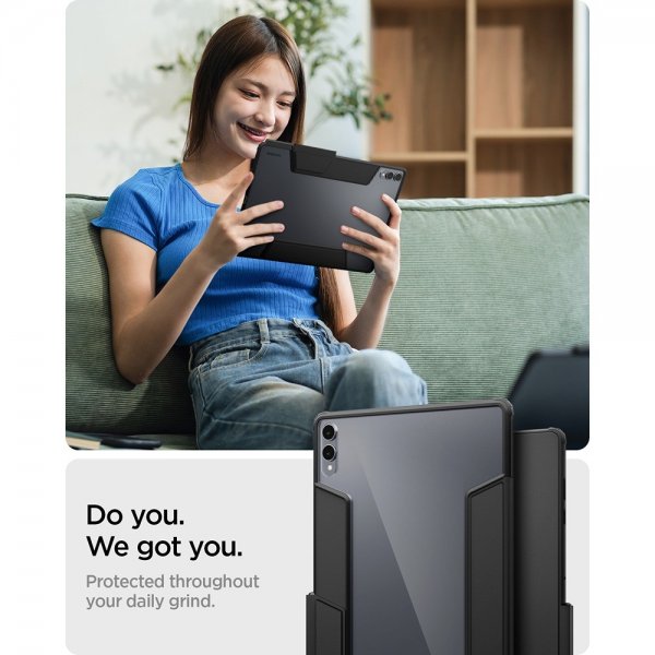 Spigen Samsung Galaxy Tab S11 Ultra Cover Ultra Hybrid Pro Sort