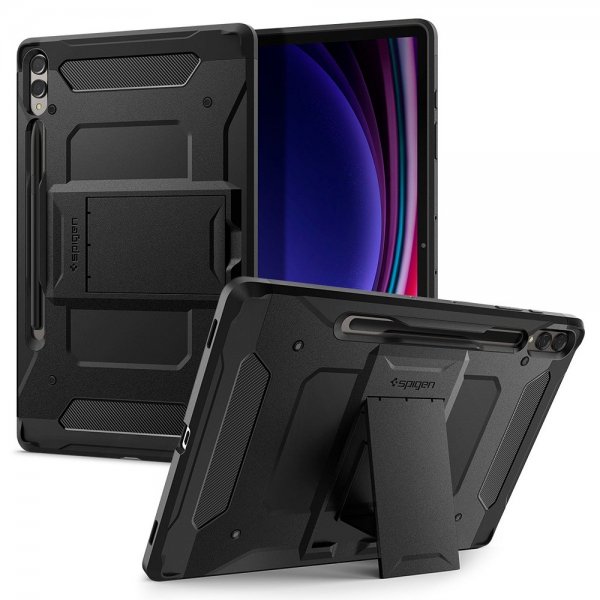 Spigen Samsung Galaxy Tab S9 Plus/Galaxy Tab S10 Plus Cover Tough Armor Pro Sort