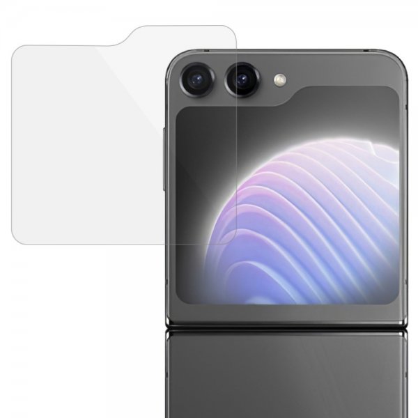 Samsung Galaxy Z Flip 6/Flip 7 FE Skærmbeskyttelse i Hærdet Glas Case Friendly