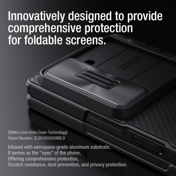 Nillkin Samsung Galaxy Z Fold 6 Cover CamShield Fold Blå