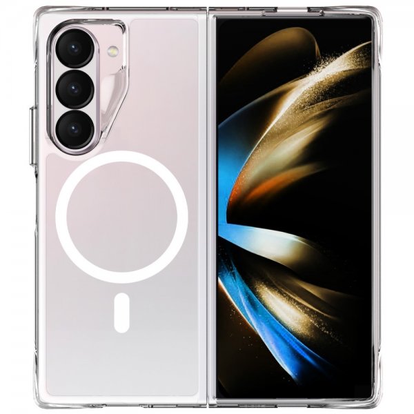 Samsung Galaxy Z Fold 6 Cover MagSafe Transparent