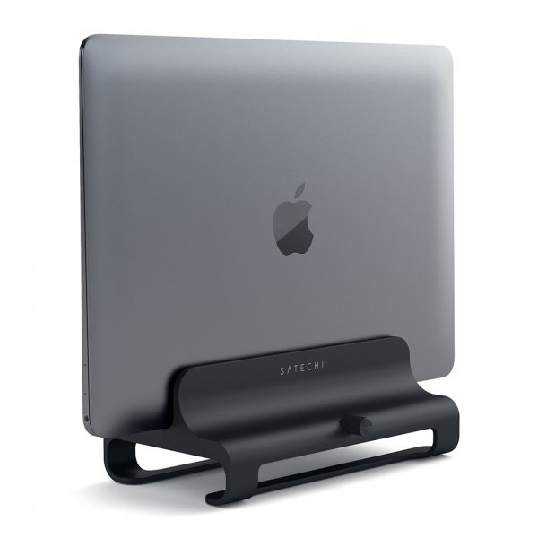 Satechi Universal Vertikal Laptop Aluminium Stand Mat Sort