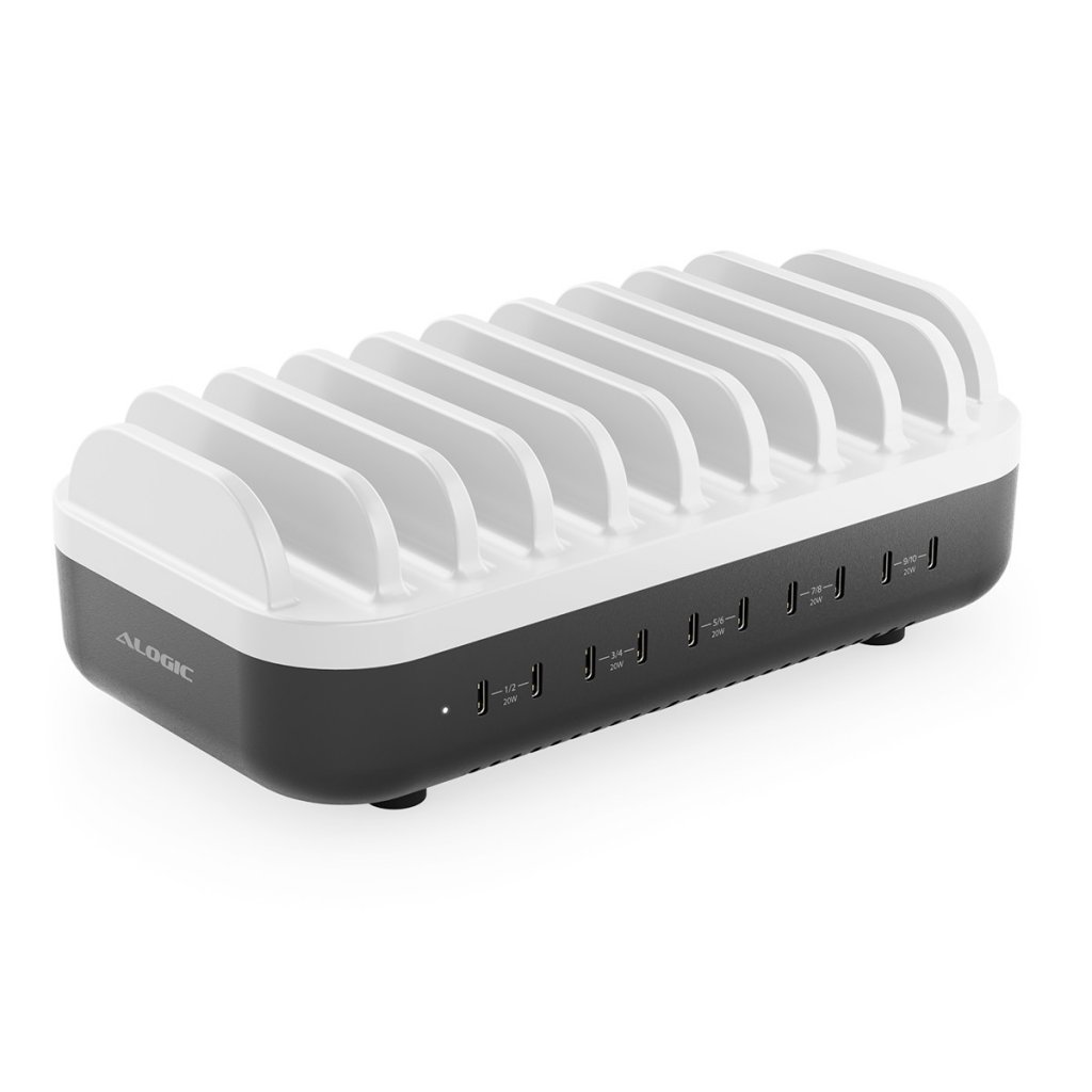 Alogic Powerfin 10 opladningsstation USB-C 100W