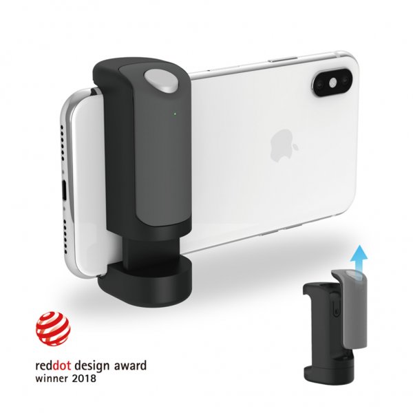 Just Mobile Shutter Grip Blå
