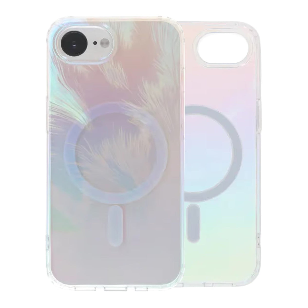 iPhone 16e/iPhone 17e Cover med MagSafe, iriserende