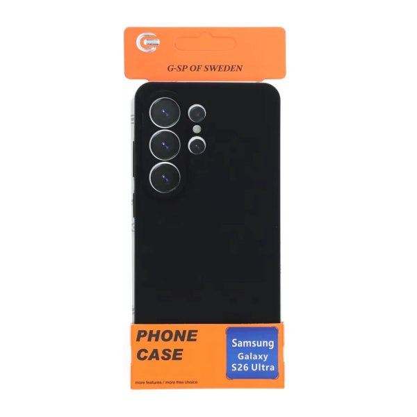 Samsung Galaxy S26 Ultra Cover Silikone Sort