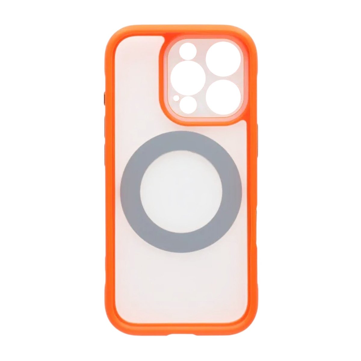 iPhone 16 Pro Max Cover med roterbart stativ MagSafe Orange