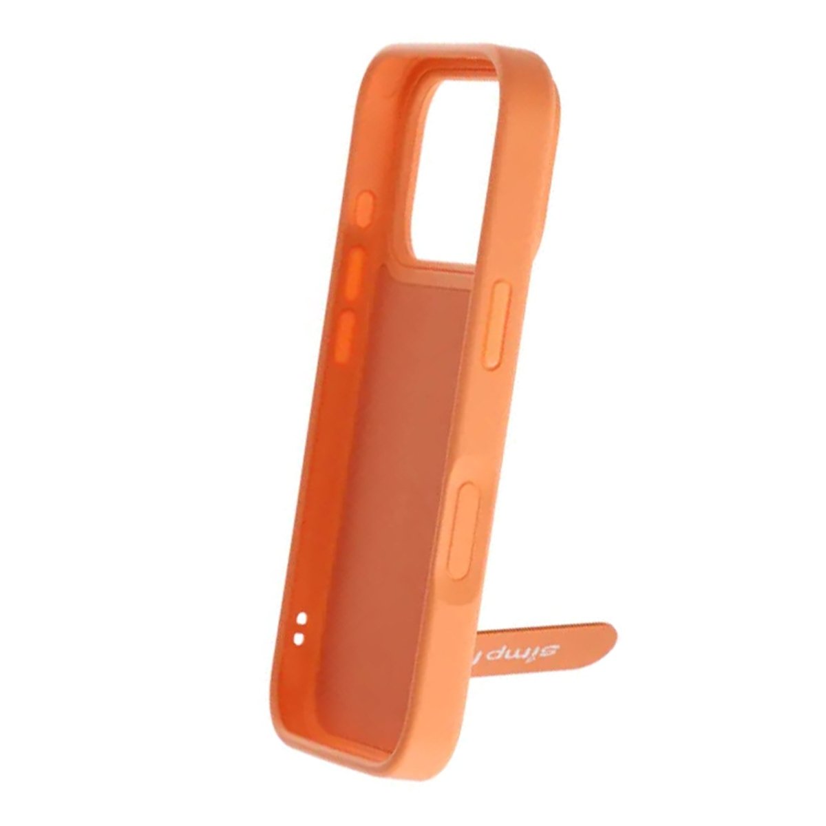 iPhone 17 Pro Max Cover med udfoldeligt stativ Orange