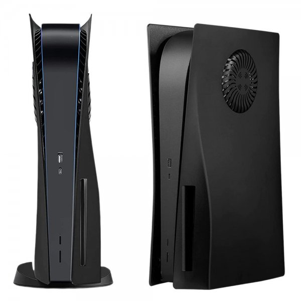 Skal til PlayStation 5 Disc Edition Spillekonsol Sort