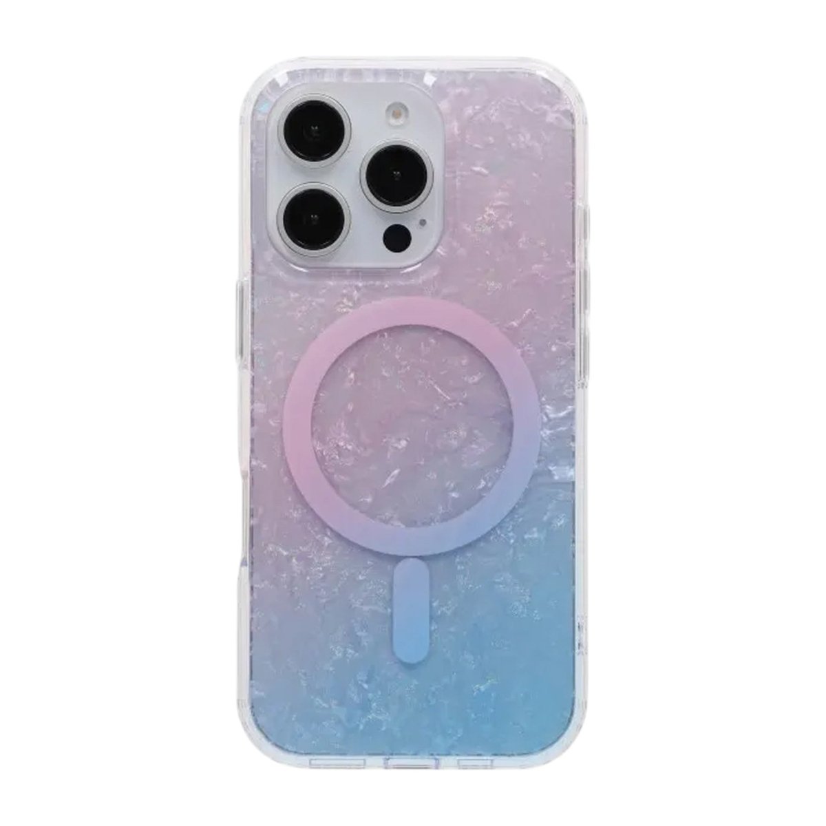 iPhone 16 Pro Cover Dreamy Ocean MagSafe Lyserød