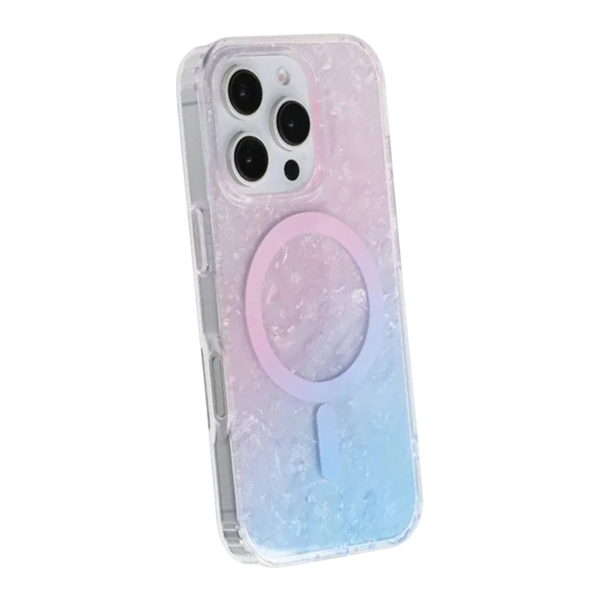 iPhone 16 Pro Cover Dreamy Ocean MagSafe Lyserød