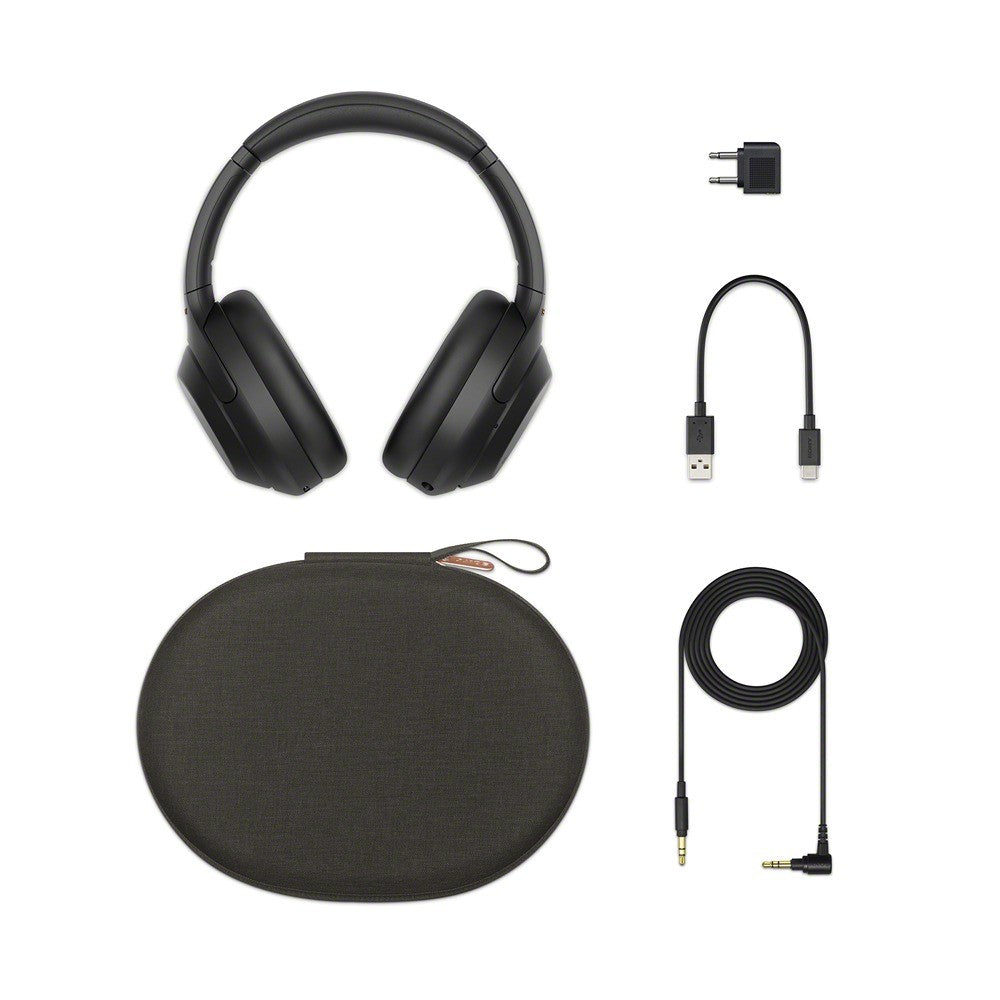 Sony WH-1000XM4 Trådløse Over-Ear Høretelefoner ANC Sort