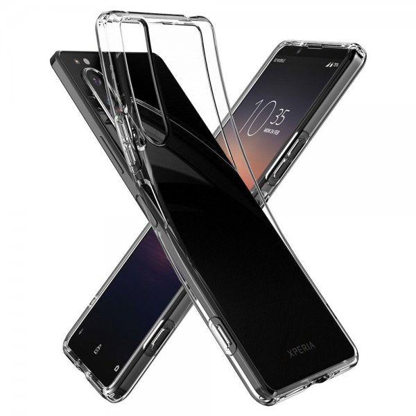 Spigen Sony Xperia 1 II Cover Liquid Crystal Crystal Clear