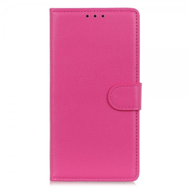 Sony Xperia 1 V Cover Litchi Magenta