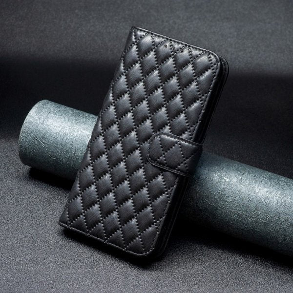 Sony Xperia 1 VI Etui Diamantmønster Sort