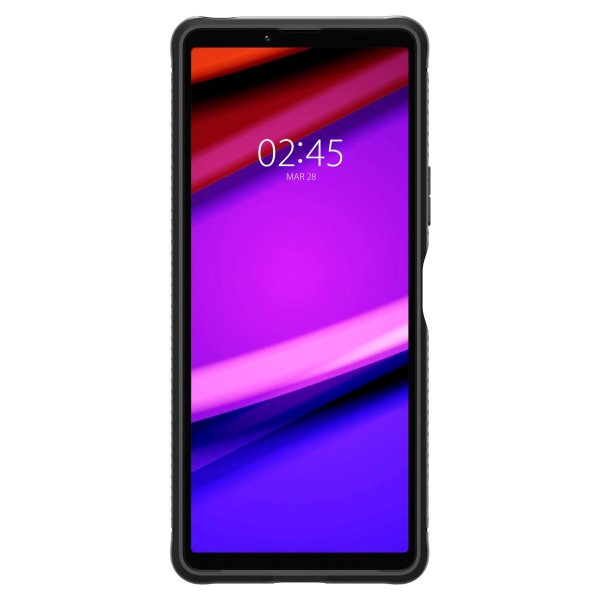 Spigen Sony Xperia 10 V Cover Rugged Armor Mat Sort