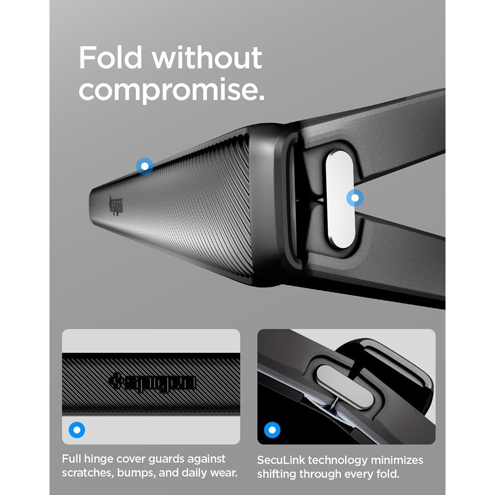 Spigen Google Pixel 11 Pro Fold Cover Slim Armor Pro MagFit Sort
