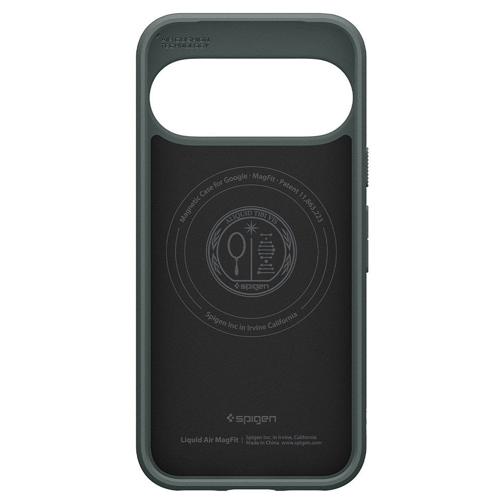 Spigen Google Pixel 11 Pro Cover Liquid Air MagFit Abyss Green