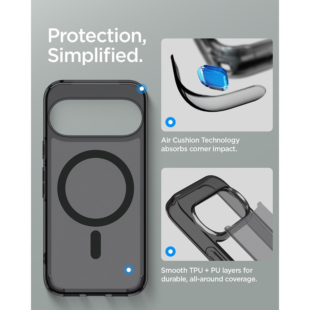 Spigen Google Pixel 11 Pro Skal Ultra Hybrid MagFit Frost Black