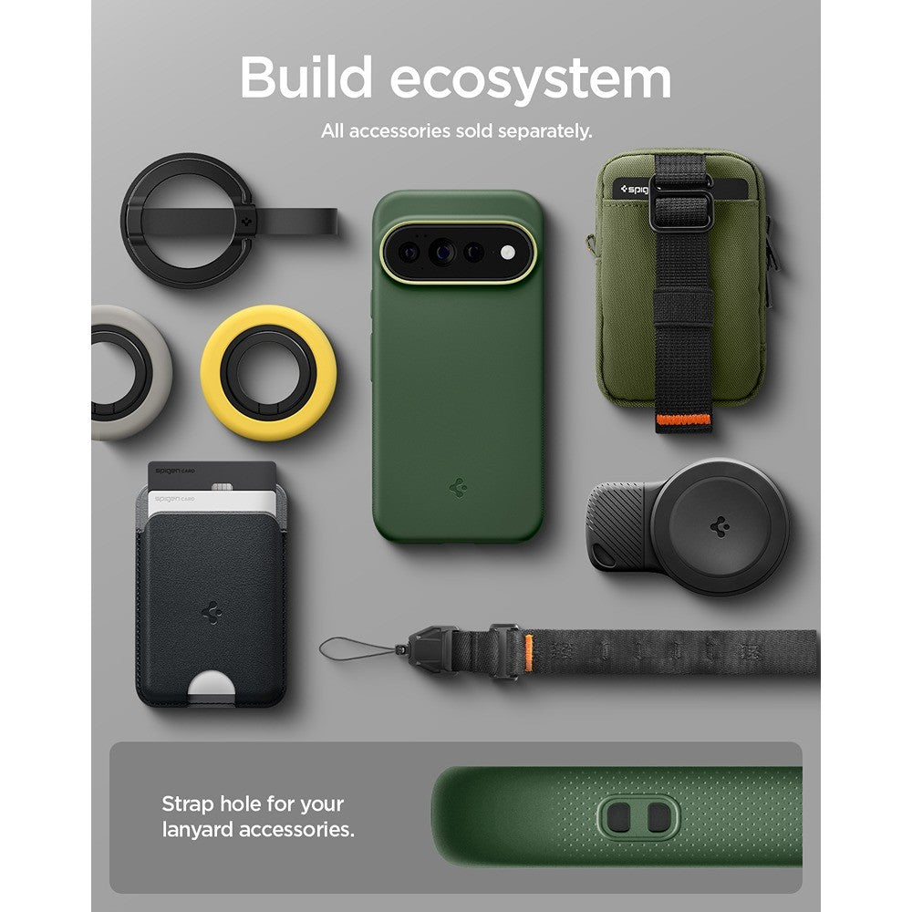 Spigen Google Pixel 11 Pro XL Skal Nano Pop MagFit Avo Green