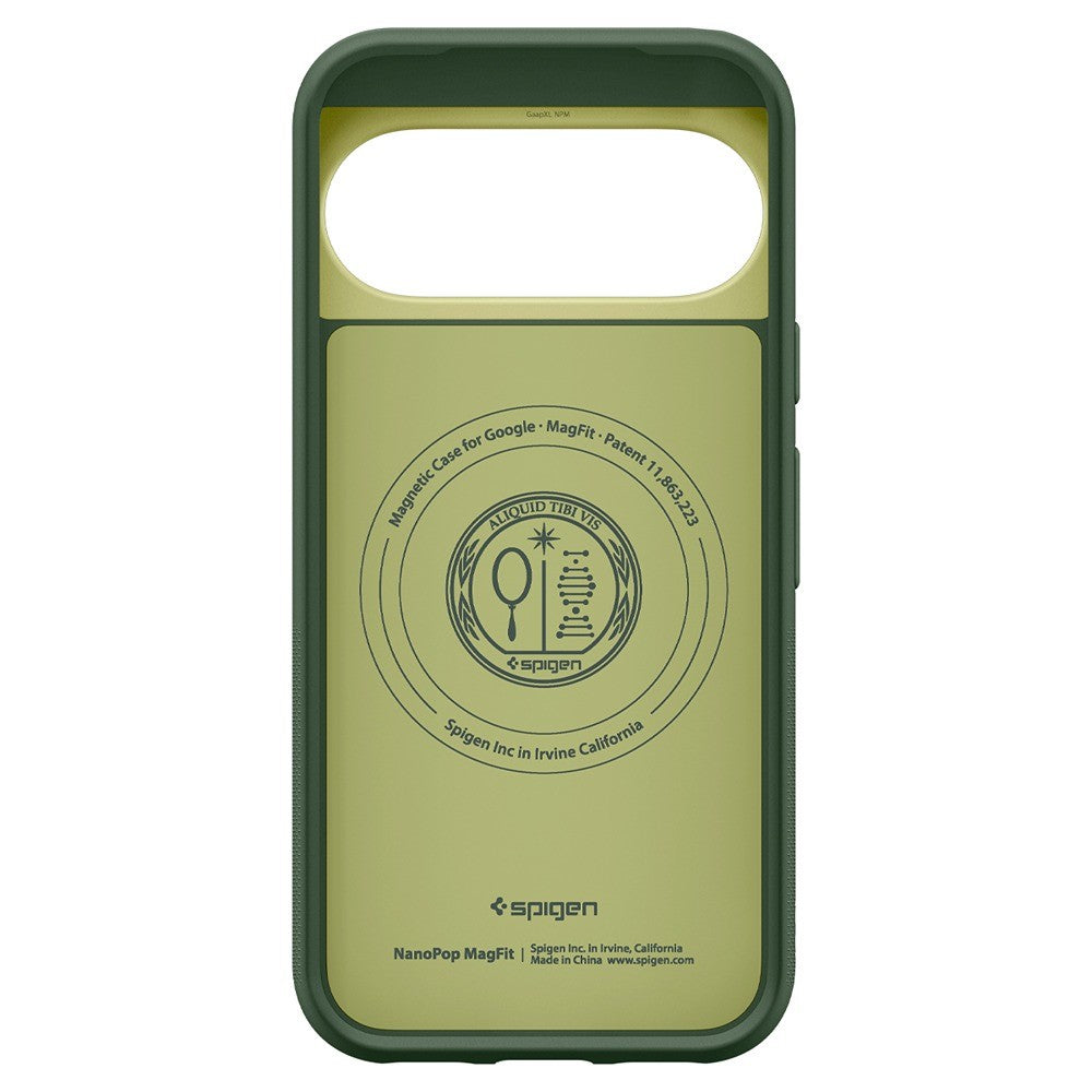 Spigen Google Pixel 11 Pro XL Skal Nano Pop MagFit Avo Green