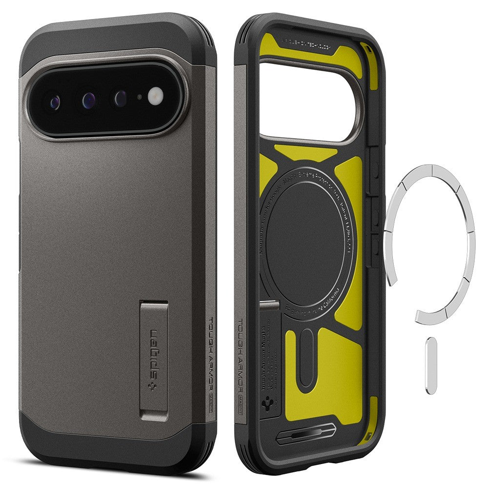 Spigen Google Pixel 11 Pro XL Skal Tough Armor MagFit Gunmetal