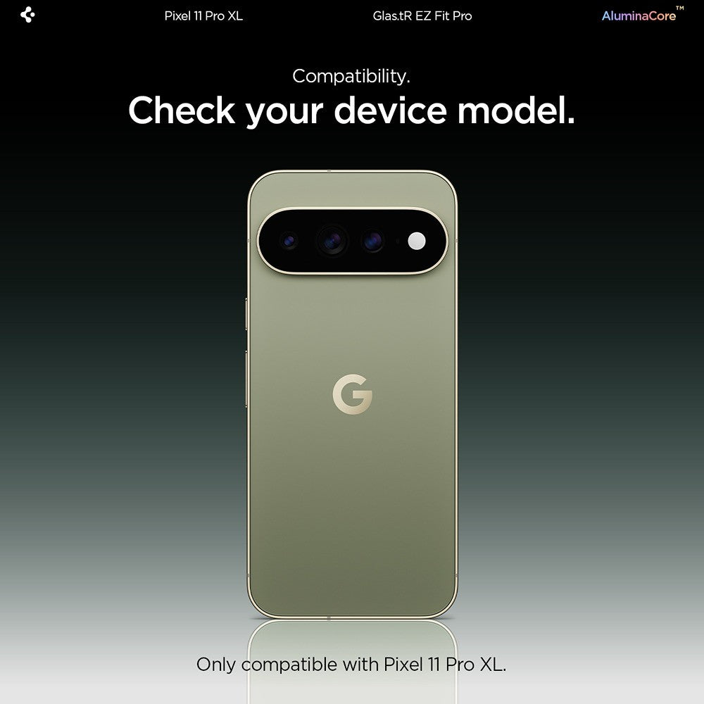 Spigen Google Pixel 11 Pro XL Skærmbeskytter GLAS.tR EZ Fit Pro 2-pak