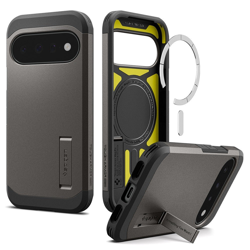 Spigen Google Pixel 11 Cover Tough Armor MagFit Gunmetal