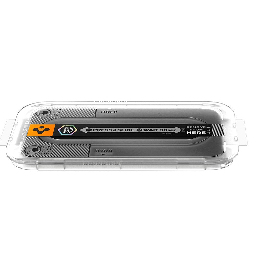 Spigen iPhone 16 Pro/17/17 Pro/18 Pro Skærmbeskytter Glas.tR EZ Fit Pro 2-pak