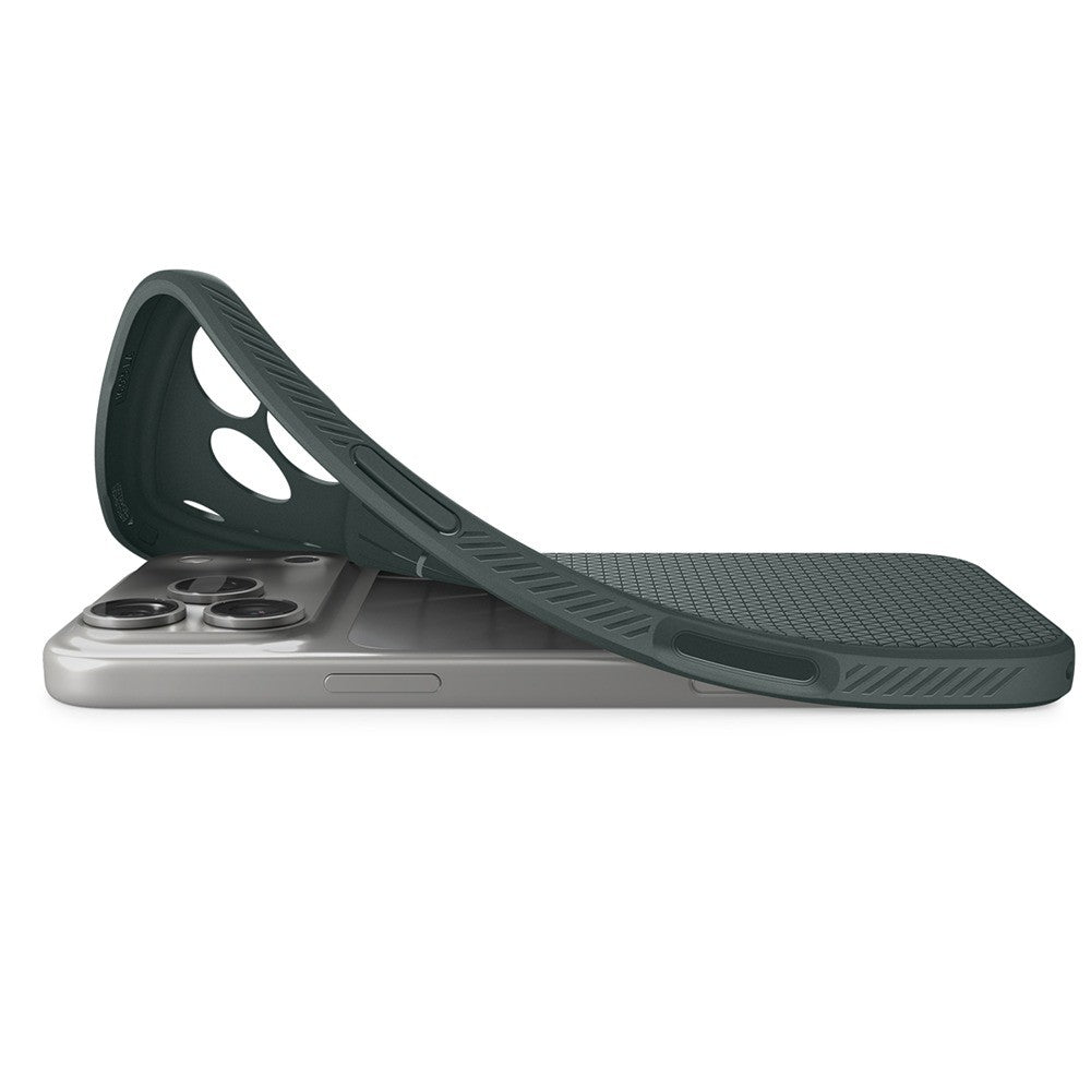 Spigen iPhone 17 Pro/iPhone 18 Pro Cover Liquid Air Abyss Green
