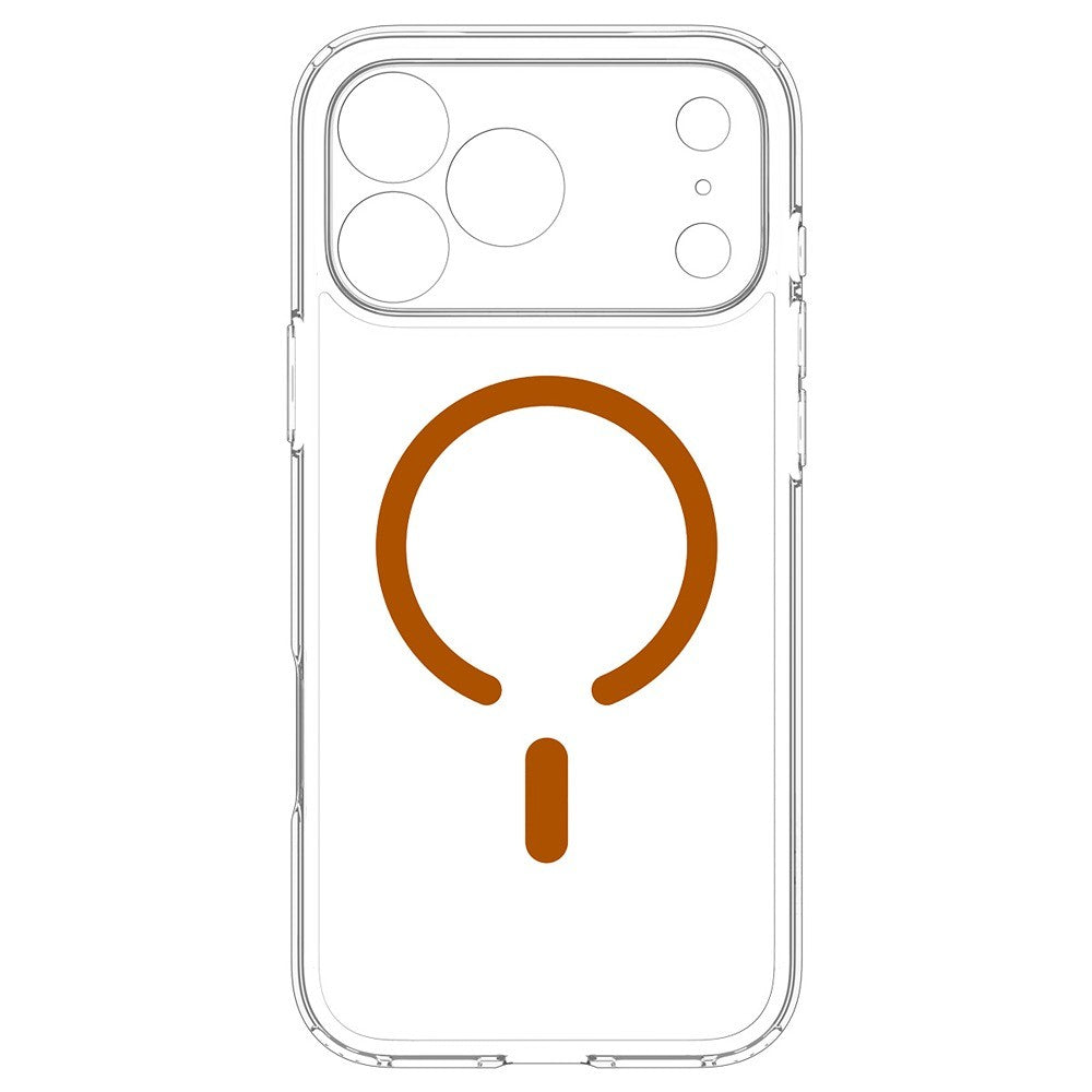 Spigen iPhone 17 Pro/iPhone 18 Pro Cover Ultra Hybrid MagFit Clear Orange