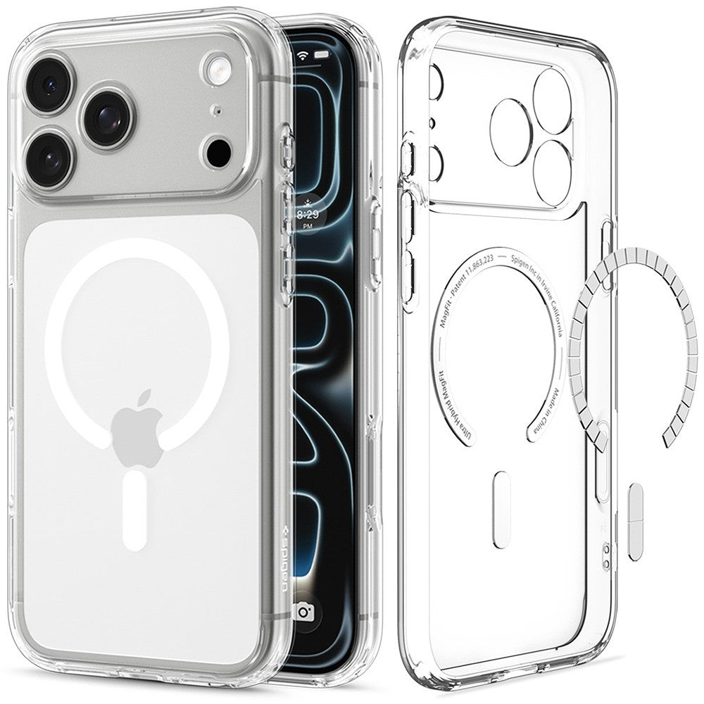 Spigen iPhone 17 Pro/iPhone 18 Pro Cover Ultra Hybrid MagFit Clear White